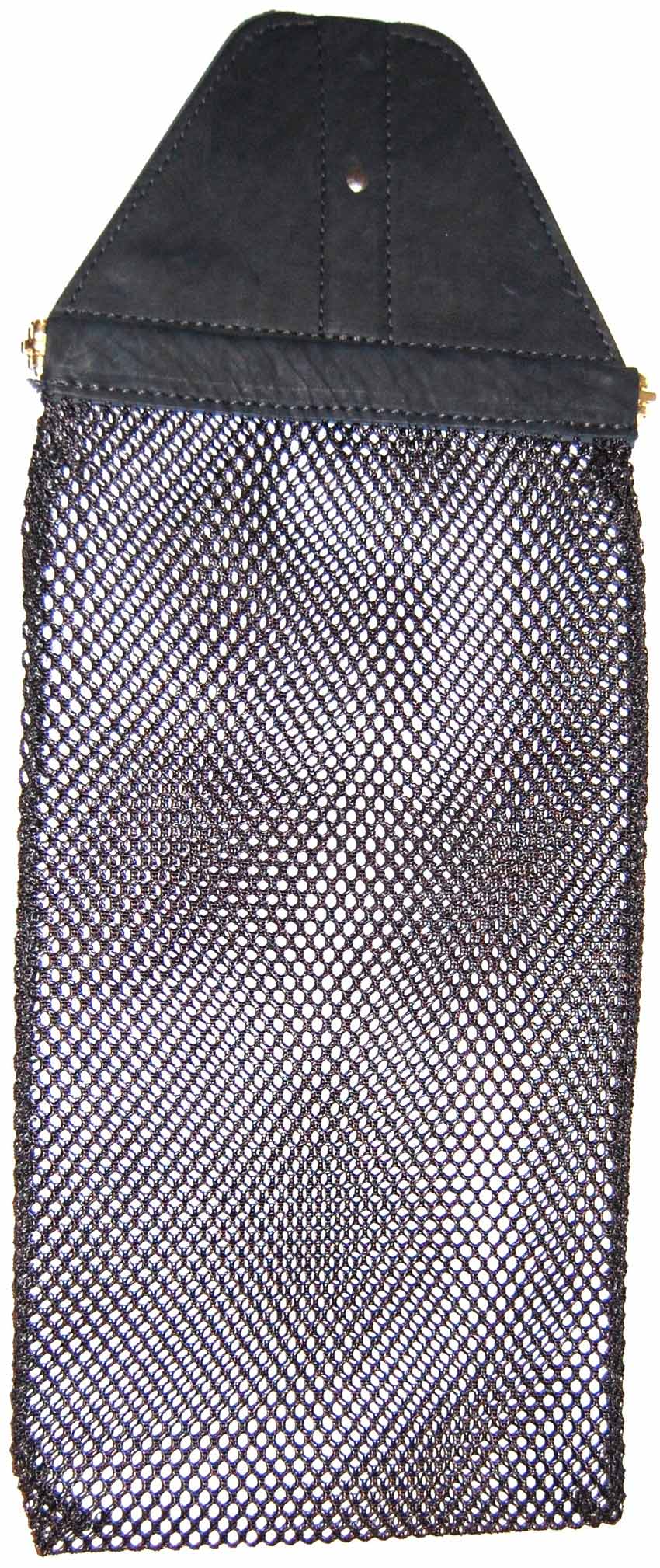 100ShellLeatherClipOnMeshBag